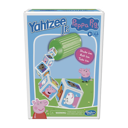 Hasbro Gaming Yahtzee Jr.: Peppa Pig Edition Board