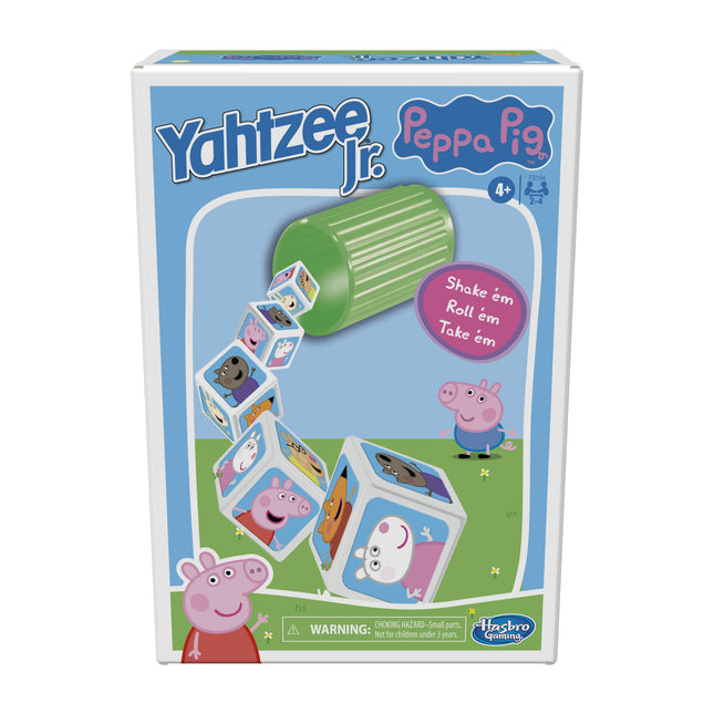 Hasbro Gaming Yahtzee Jr.: Peppa Pig Edition Board