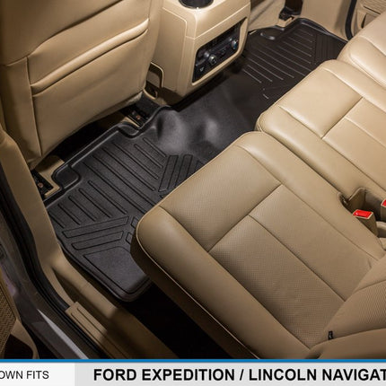 Tapis de sol MAXLINER 3 rangées noir pour Expedition EL/Navigator L 2011-2017 avec banquette ou console à la 2e rangée
