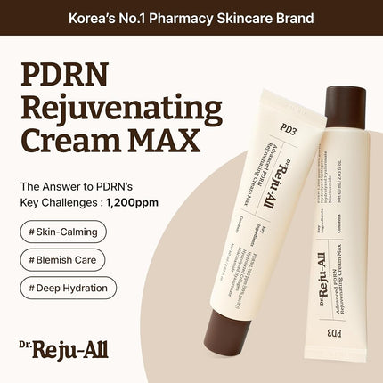 Dr.Reju-All Advanced PDRN Rejuvenating Cream Max 60ml