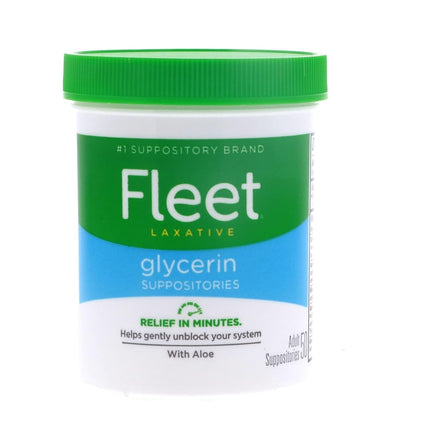 FLEET Glycerin Suppositories Adult 50'S, 50 CT (Pa