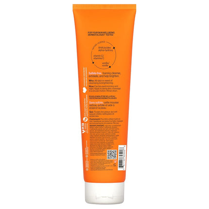 PACIFICA Glow Baby Brightening Face Wash for Women 5 oz Face Wash, Orange