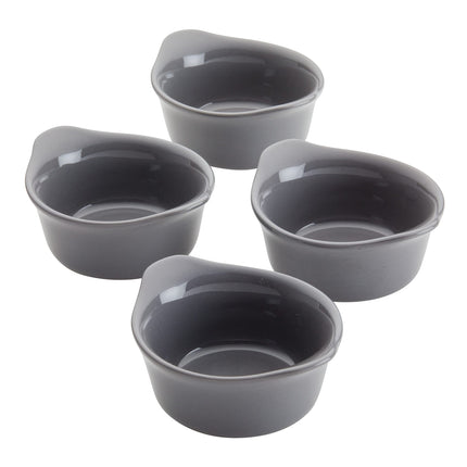 Rachael Ray Solid Glaze Ceramics Round Ramekins/Di