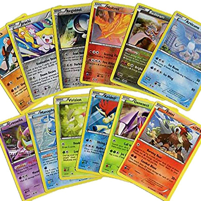 Legendary & Mythical Pokemon 12 Cards Lot - Includes Rares & Holos - Collection Bundle Gift Set