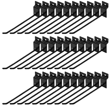 Yauhar 2/4/6/8 Inches Slatwall Panel Hooks Assortm