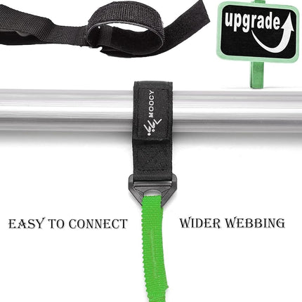 MOPHOEXII Kayak Paddle Leash Kayak Rod Leash Kayak Paddle Lanyard Stretchable Coiled Lanyard Leash Kayak Fishing Accessories for Kayak and Paddles Green 4 Pack