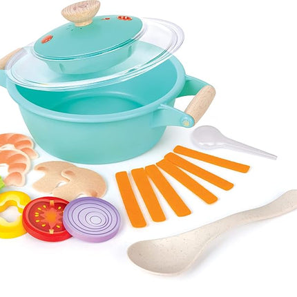 Hape Little Chef Cooking & Steam Playset, Kitchen 