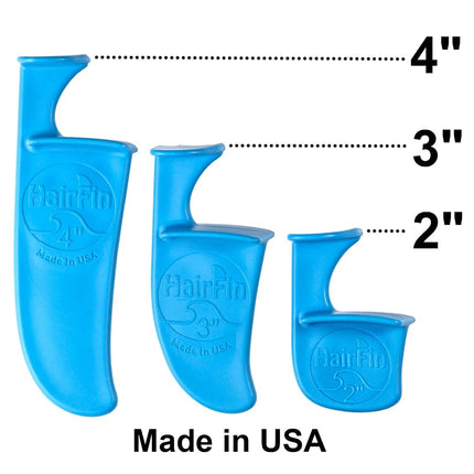 Visto en Shark Tank - Kit de Herramientas para Cortar el Cabello HairFin, Juego de 3 Incluye Guías de Corte de Cabello de 2”, 3” y 4” - Hecho en EE. UU.