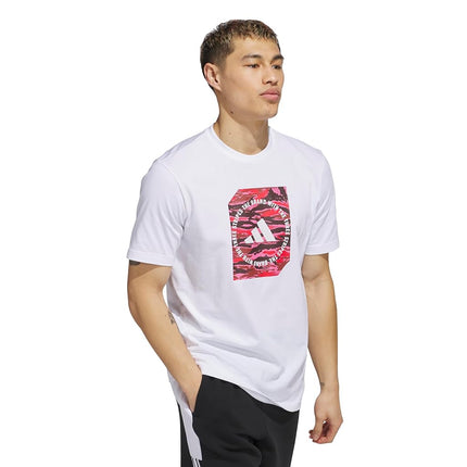 adidas Originals Men's Camouflage Shape Graphic T-