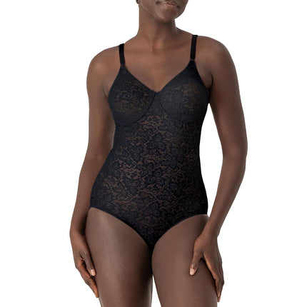 Bali Designs Women's Seamless shapewear bodysuits, Black, 40DD UK