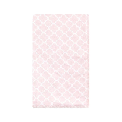 Hudson Baby Unisex Baby Cotton Flannel Burp Cloths, Pastel Butterfly, One Size