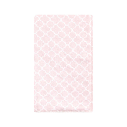 Hudson Baby Unisex Baby Cotton Flannel Burp Cloths, Pastel Butterfly, One Size