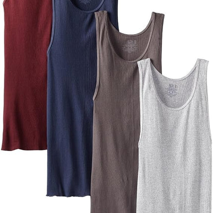 Fruit of The Loom Men�s Big & Tall Undershirt Multipacks, Assorted, Large