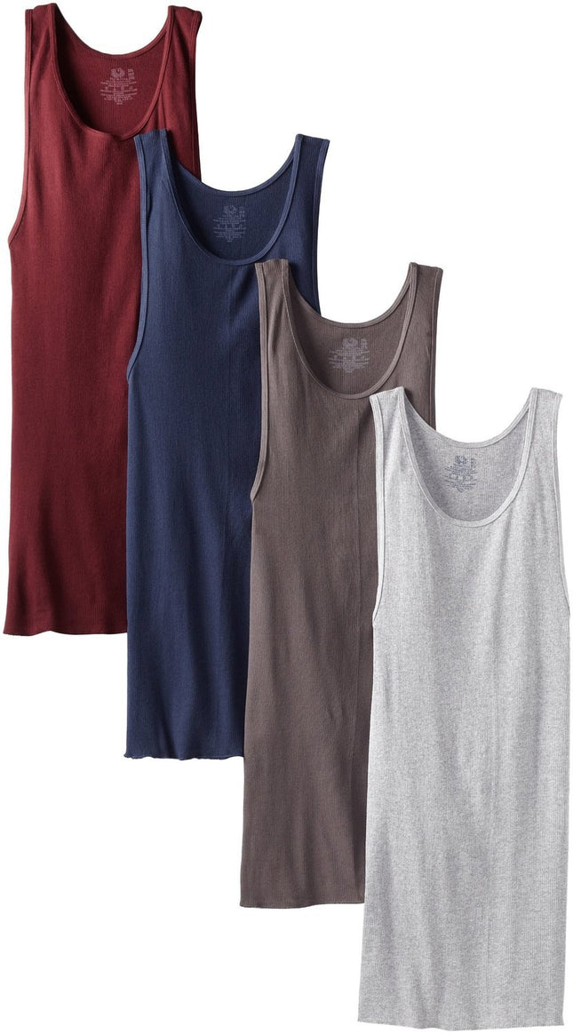Fruit of the Loom Mens A-Shirt Multipack, Assorted