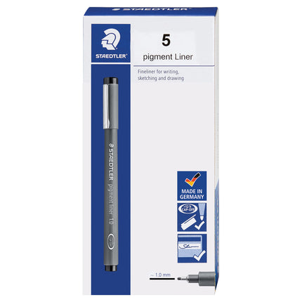 STAEDTLER Pigment Liner, Fineliner Pen for Drawing