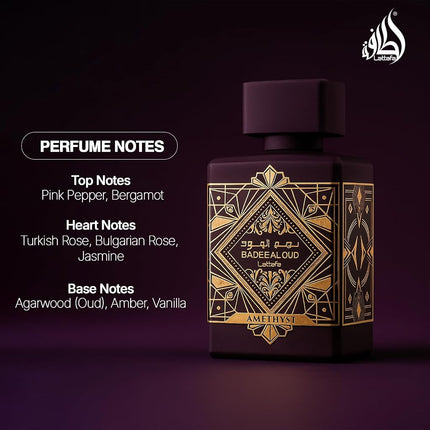 Lattafa Bade''''''''E Al Oud Amethyst Edp Spray 100 Ml
