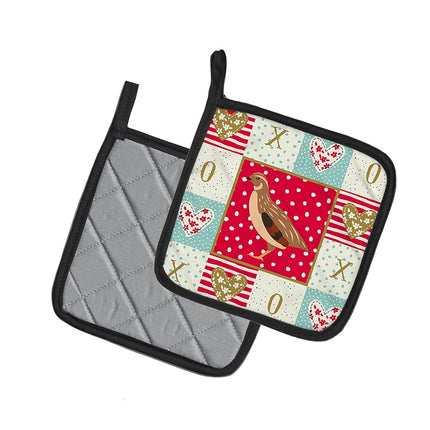 Caroline's Treasures potholders, Multicolor, 7.5HX7.5W