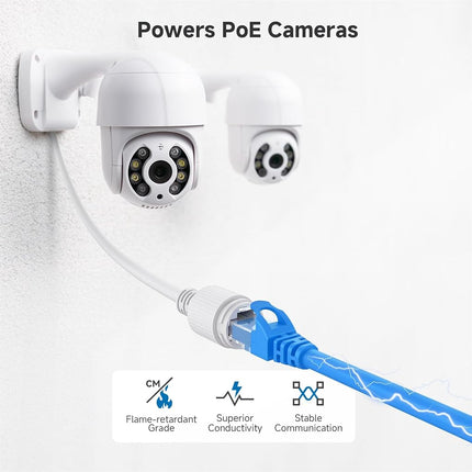Cable Matters 5-Pack Snagless Cat6 Ethernet Cable (Cat6 Cable/Cat 6 Cable) in Blue 1 Foot - Available 1FT - 150FT in Length