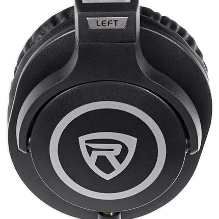 Rockville PRO-M50 Studio Headphones with Detachable Coil Cable