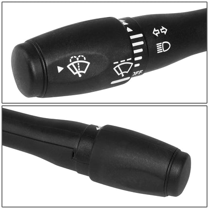 DNA MOTORING OEM-SW-0007 Combination Switch Compatible with 03-07 Crown Victoria/Town Car/Grand Marquis,H/L Dimming, Turn Signal, Hazard Light, Wiper, Washer,Black