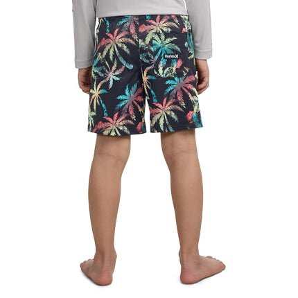 Short de bain Hurley pour garçons à enfiler, Multi Palms, 3T