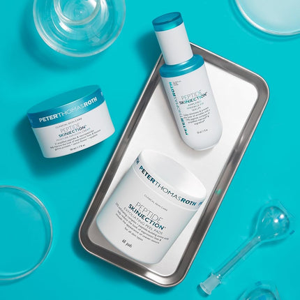 Peptide Skinjection Exfoliating Peel Pads - All Skin Types by Peter Thomas Roth for Unisex - 60 Pc Pads