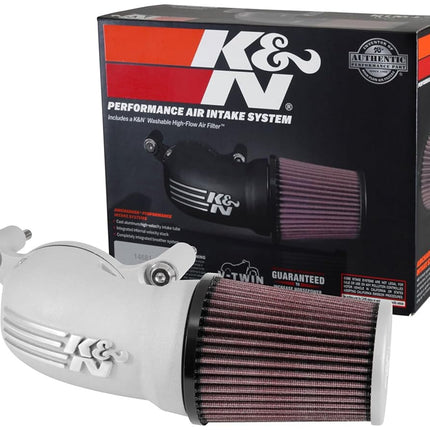 K&N Cold Air Intake System: High-Flow Air Filter, Increase Performance & Acceleration: Compatible with 2001-2017 Harley Davidson: (See Product Descriptions for Select Models), 57-1137S