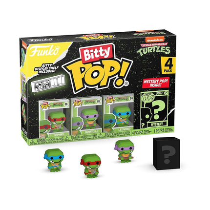 Funko Bitty POP! 4-Pack: TMNT - Shredder, Raphael,