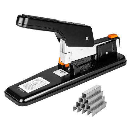 Amazon Basics Heavy-Duty Stapler, 90 Sheets, Black