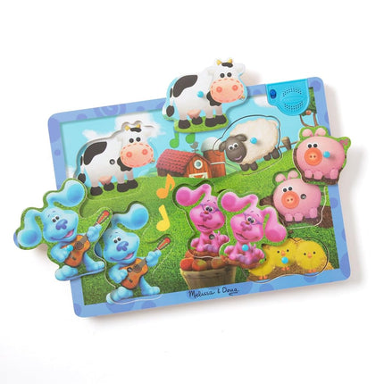 Melissa & Doug Blue's Clues & You! Wooden Sound Pu