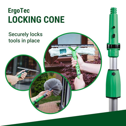 Unger Telescopic Window Cleaning Pole/Multi-Use Extension Pole - 1.25m/4ft