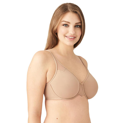 Wacoal Women's PLUME Plain Seamless Everyday Bra, Beige (Moka), 34DD (Manufacturer Size: 90E)