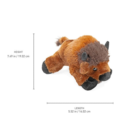 Wild Republic Hug EMS Bison Plush Toy