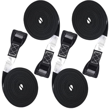 MOOCY Lashing Straps with Buckles,Adjustable Kayak