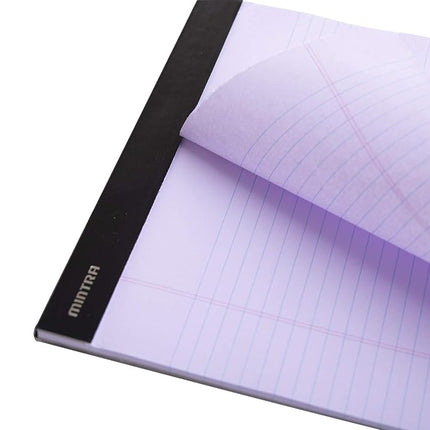 Mintra Office Legal Pads - ((Basic Pastel 6pk, 8.5in x 11in, Wide Ruled)) - 50 Sheets per Notepad, Micro Perforated Writing Pad, Notebook Paper for School, College, Office, Business