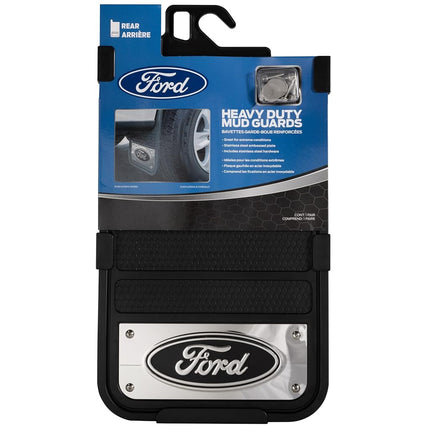 Plasticolor Ford Heavy Duty Rear 12 X 23 Mud Guards, 12" x 23" Rear Mud Guards (001838R01)