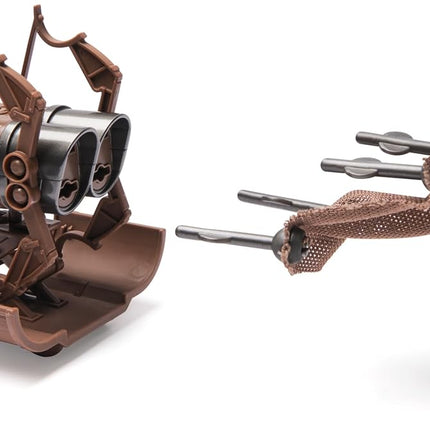 Dreamworks Dragons How to Train Your Dragon, 5-Pack Dragon Catcher Set with Hiccup’s Mangler Net Launcher, Kids Toys for Boys & Girls Ages 4 and up