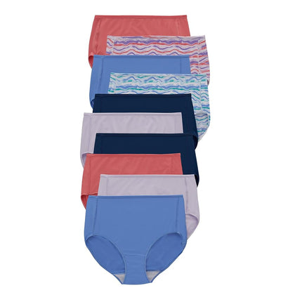 Hanes Women's Microfiber Panties Pack, Moisture-Wi