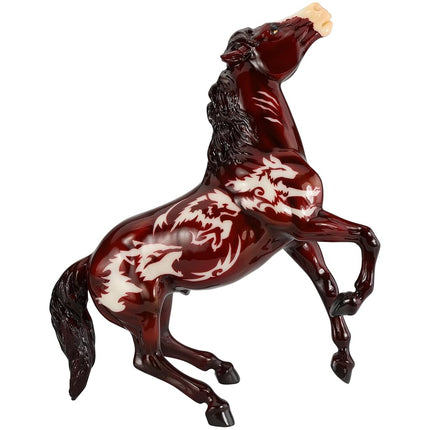 Breyer Traditional Series | Beowulf | 2024 Halloween Horse | Glow in The Dark | Horse Figurine | Model #B-TR-10118