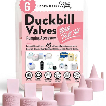 Legendairy Milk Duckbill Valves with Pull Tab - Co
