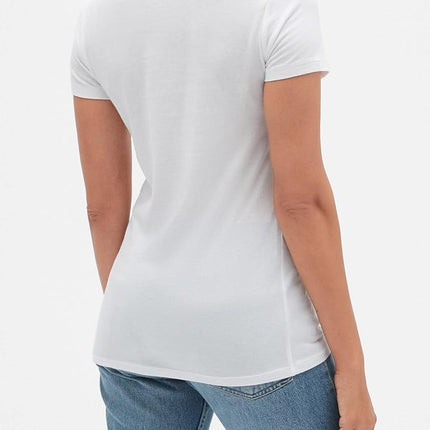 GAP Women's Favorite Crewneck Tee T-Shirt, White, XL