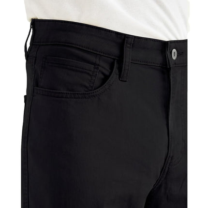 Pantalones Dockers de hombre, corte vaquero recto, tecnología para todas las estaciones, negro, 30W / 30L