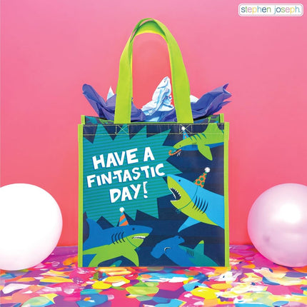 Stephen Joseph Medium Recycled Gift Bag, Mermaid, Medium
