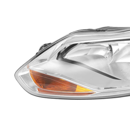 HECASA Left Headlight Assembly Driver Side Halogen Headlamp