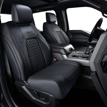 Coverado Leather Car Seat Covers Full Set, RAM 150