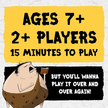 Exploding Kittens Poetry for Neanderthals, 2-6 Players, Ages 7+ Word Game