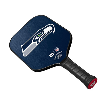 Wilson NFL Collection Fierce Team Pickleball Paddle - Grip Size 2-4 1/4", Seattle Seahawks