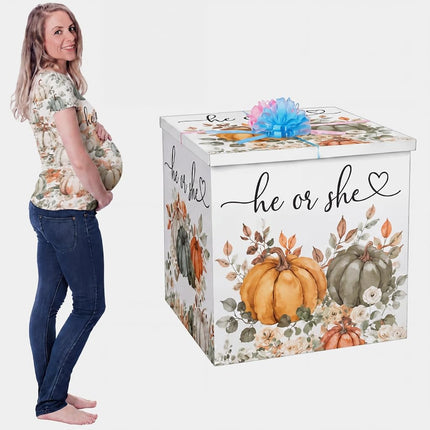 AmazingSpark 28in Giant Gender Reveal Gift Box Kit