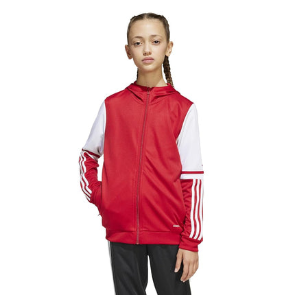 Adidas Unisex Child SQUADRA25 Hoody Kids, Red / wh