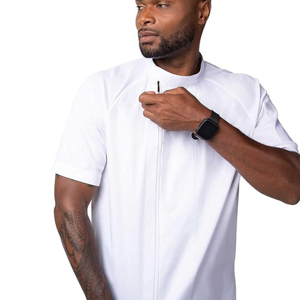 Chef Works Men's Varkala Chef Coat, White, 3XL